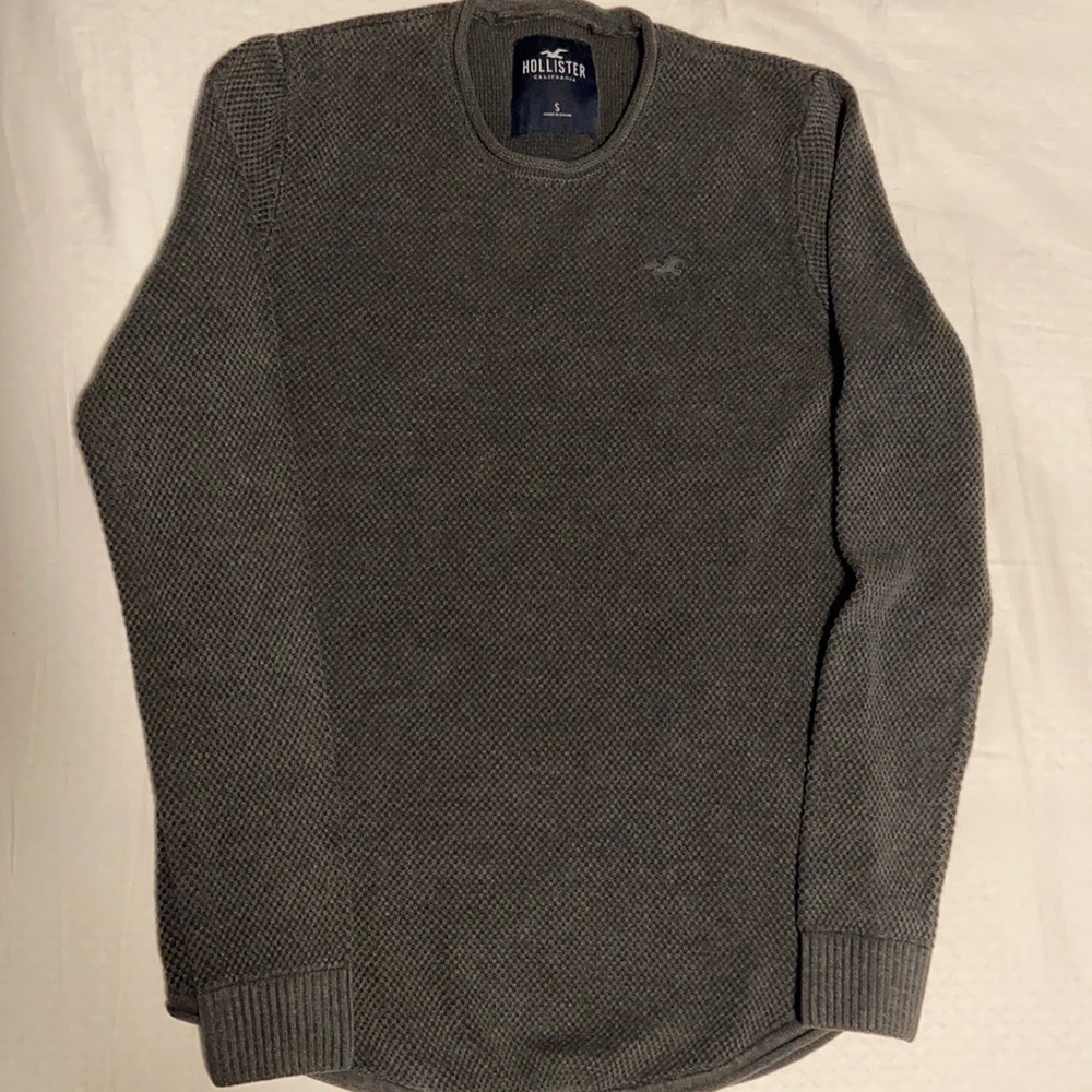 Grey Hollister Sweater
